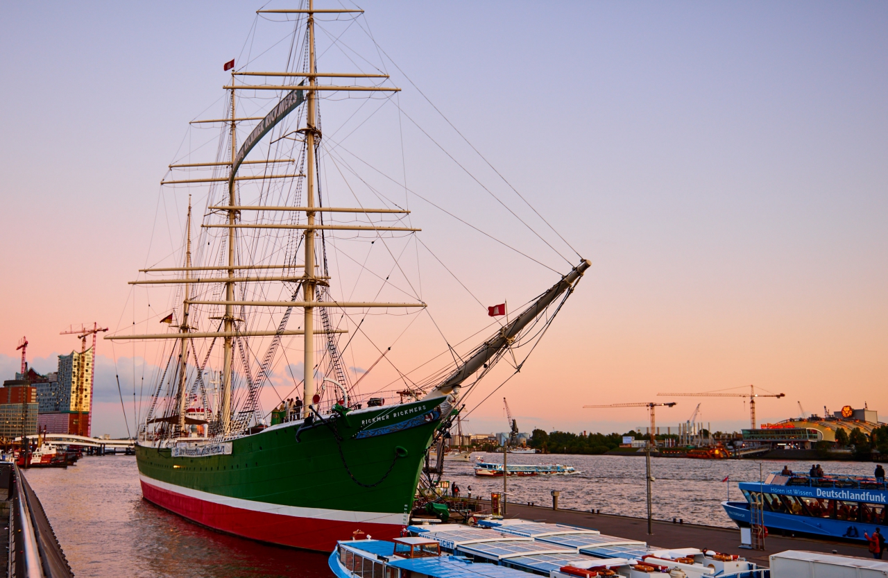 Hamburg Hafen Rickmer Rickmers